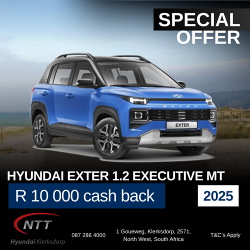 HYUNDAI EXTER 1.2 EXECUTIVE MT image from NTT Motors Klerksdorp