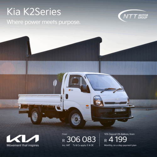 Kia K2Series image from NTT Motors Klerksdorp