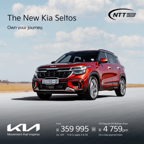 The New Kia Seltos image from NTT Motors Klerksdorp