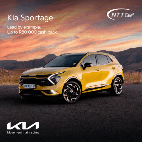 Kia Sportage image from NTT Motors Klerksdorp